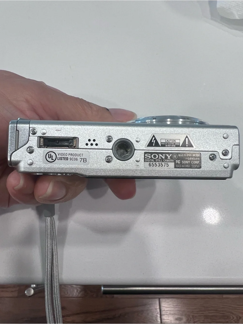 Sony Cyber-shot Compact Digital Camera - Silver